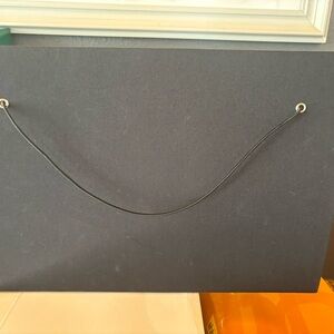 Pottery Barn NWT black accordion file